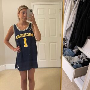 Jordan Michigan Oversized Basketball Jersey Size XXL✨